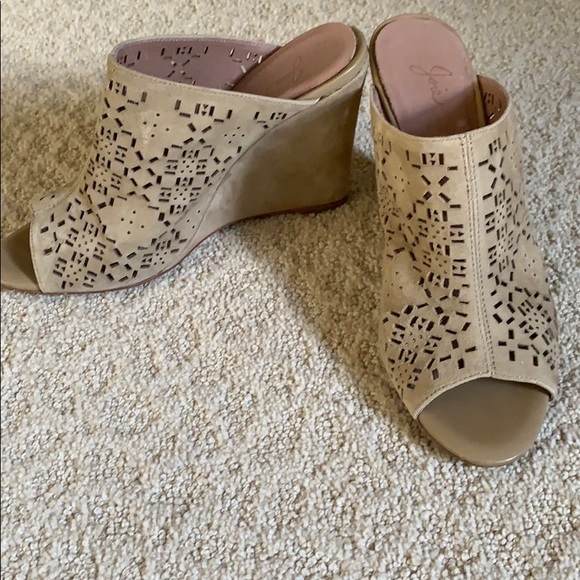 Joie suede slide shoes - Picture 3 of 4